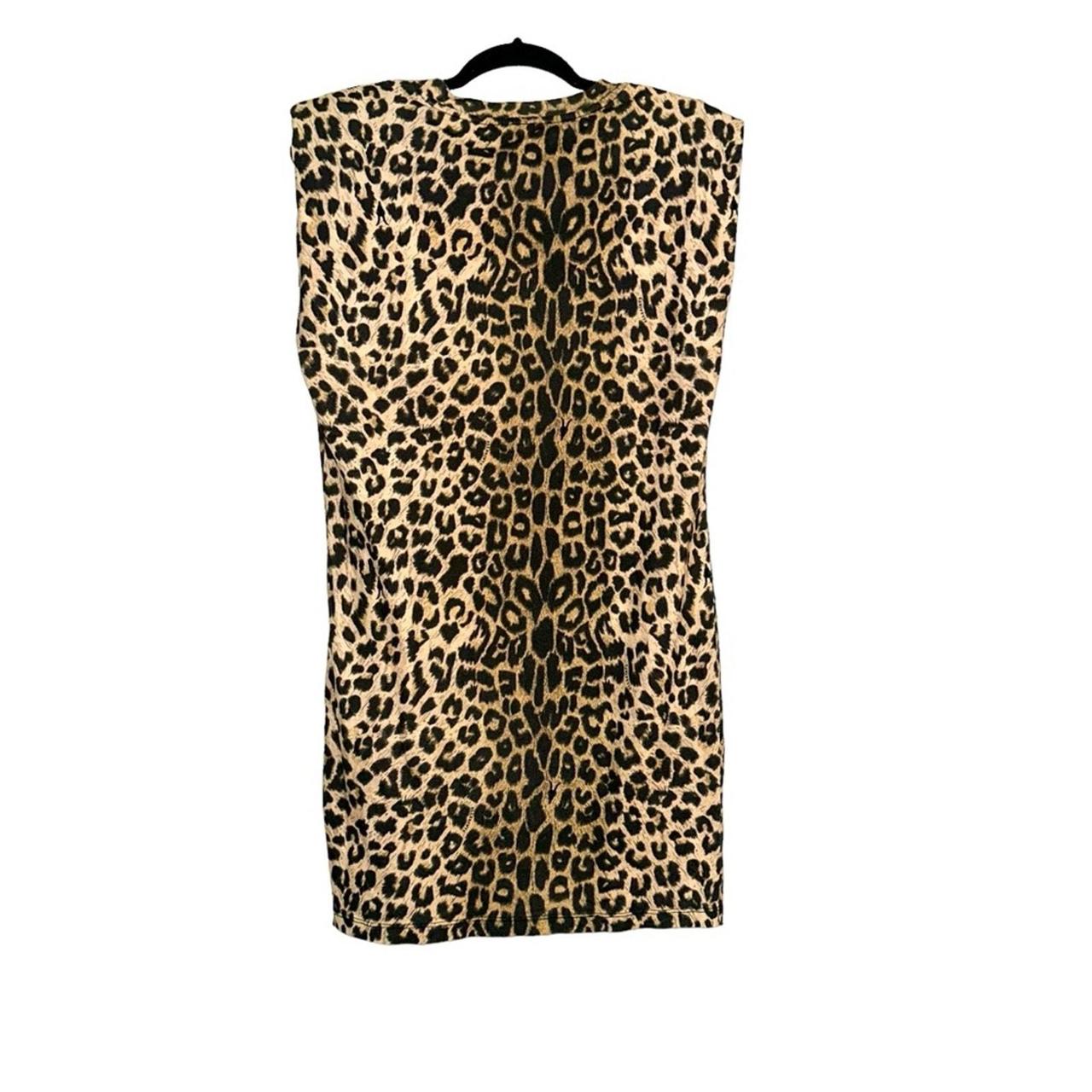 NWOT Allsaints - Coni Leopard Print Dress - size 2024 Small