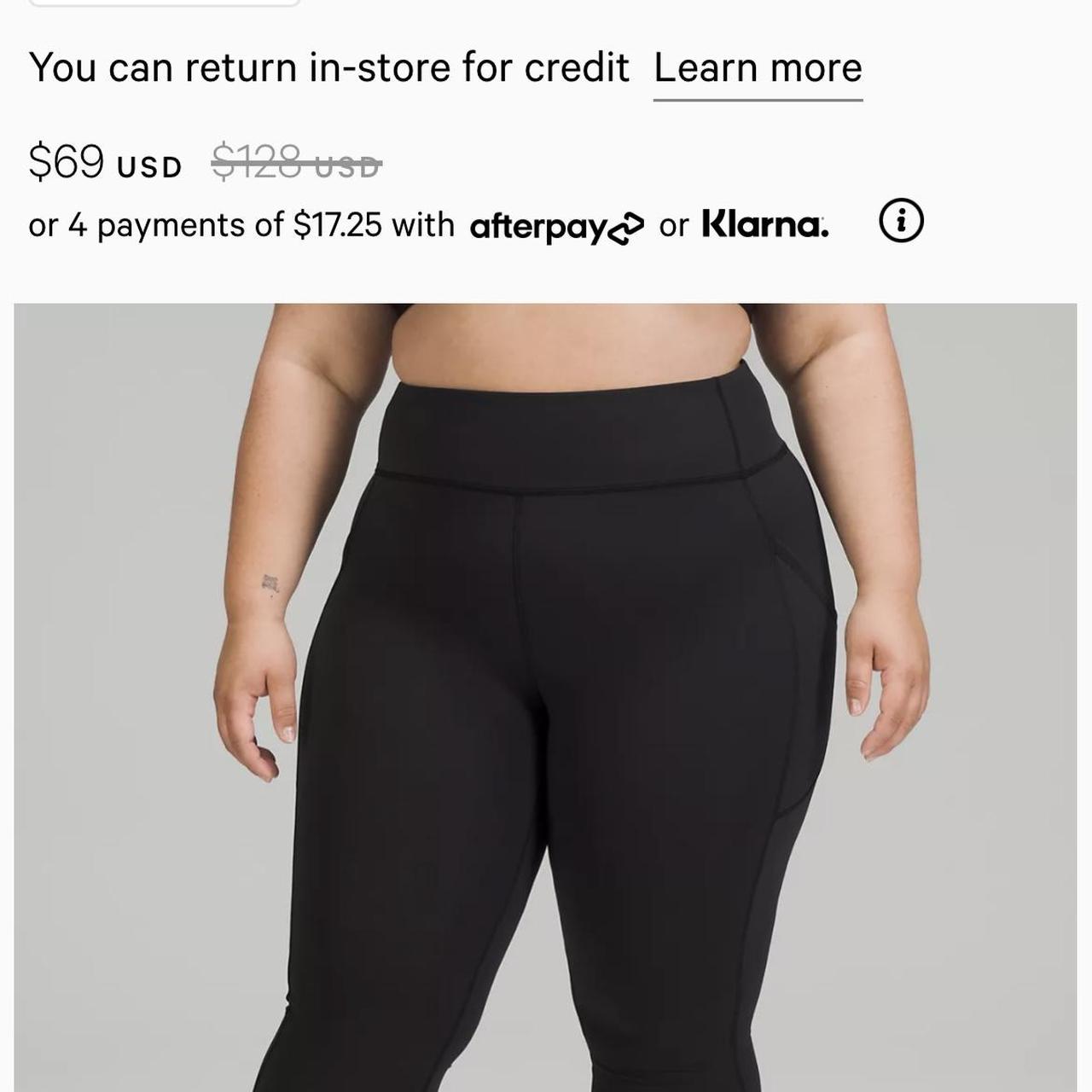 Can You Use Afterpay In Store At Lululemon Black