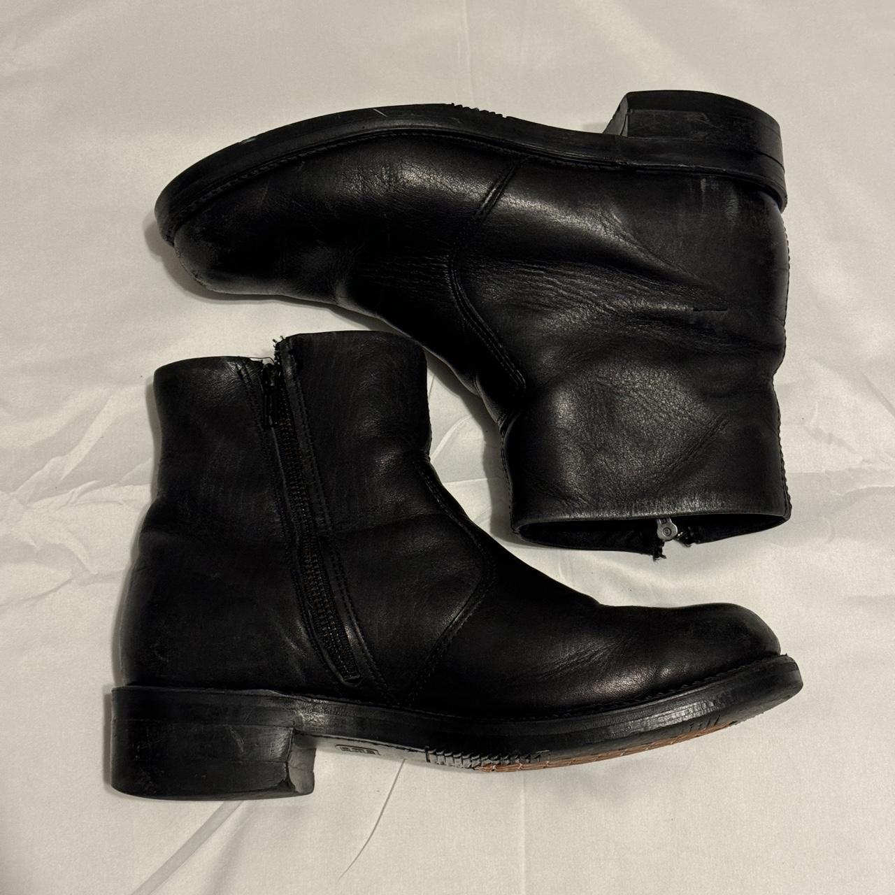 Double h zipper clearance boots