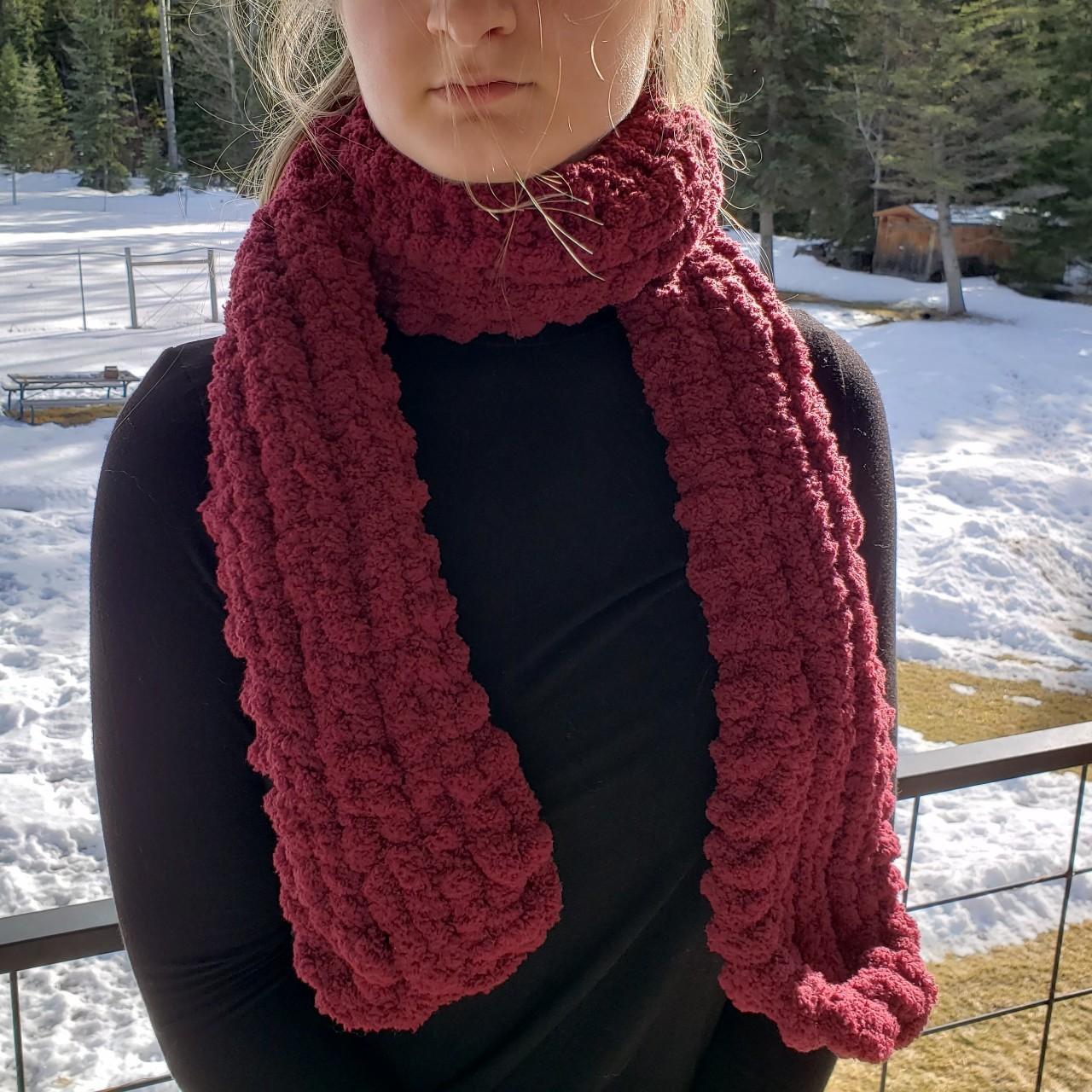 Handmade quality Maroon color. Super soft warm