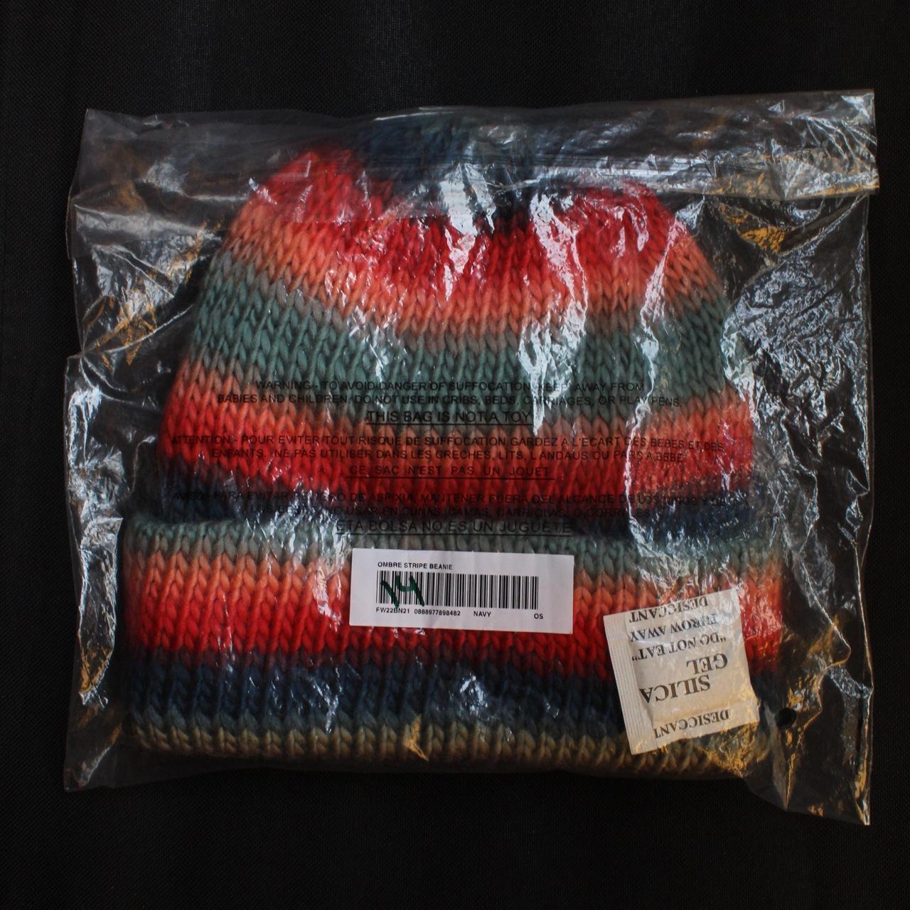 SUPREME Ombre Strip Beanie (NAVY) , -Drop from...