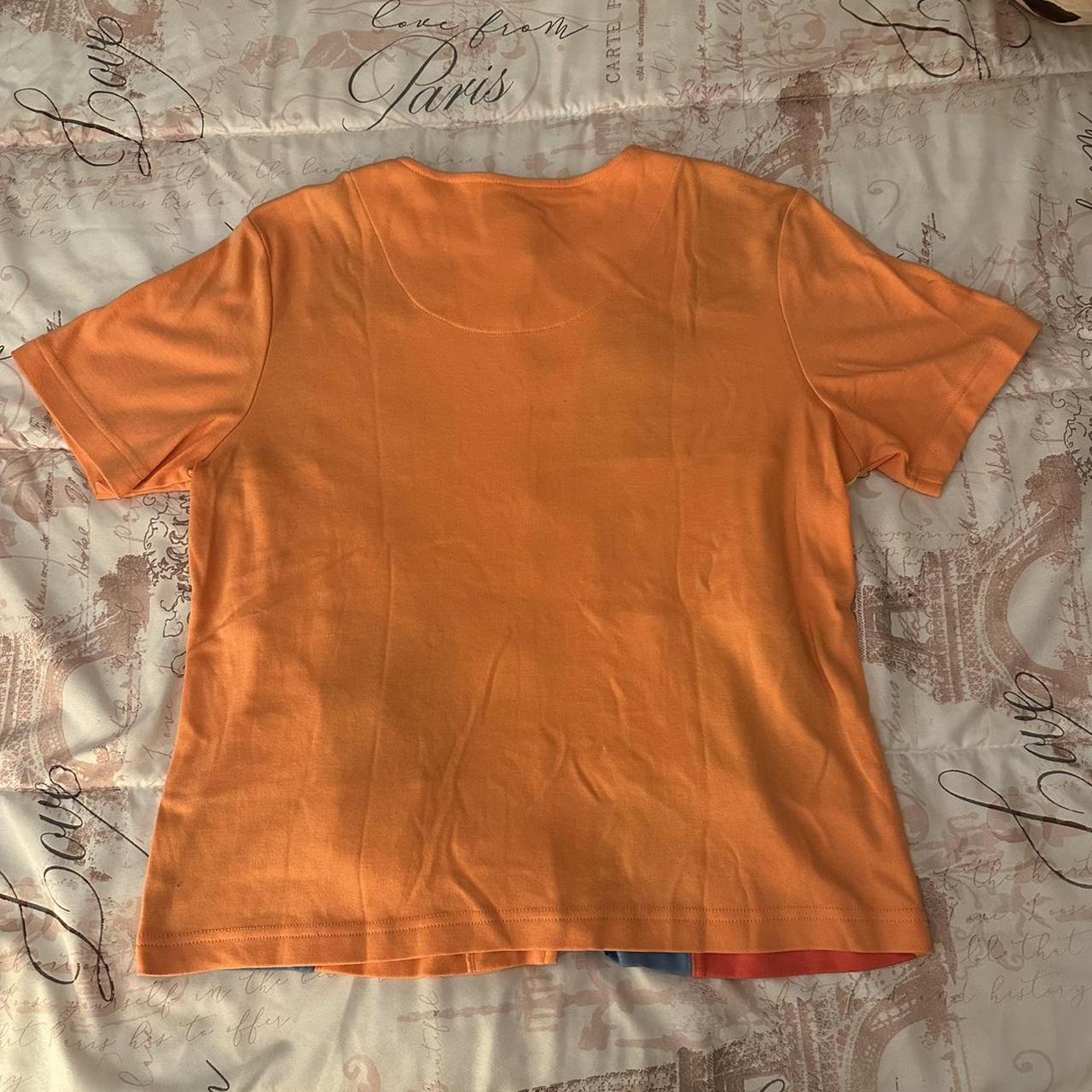 Women's Blouse - Multi – Vibrant patchwork button… - image 2