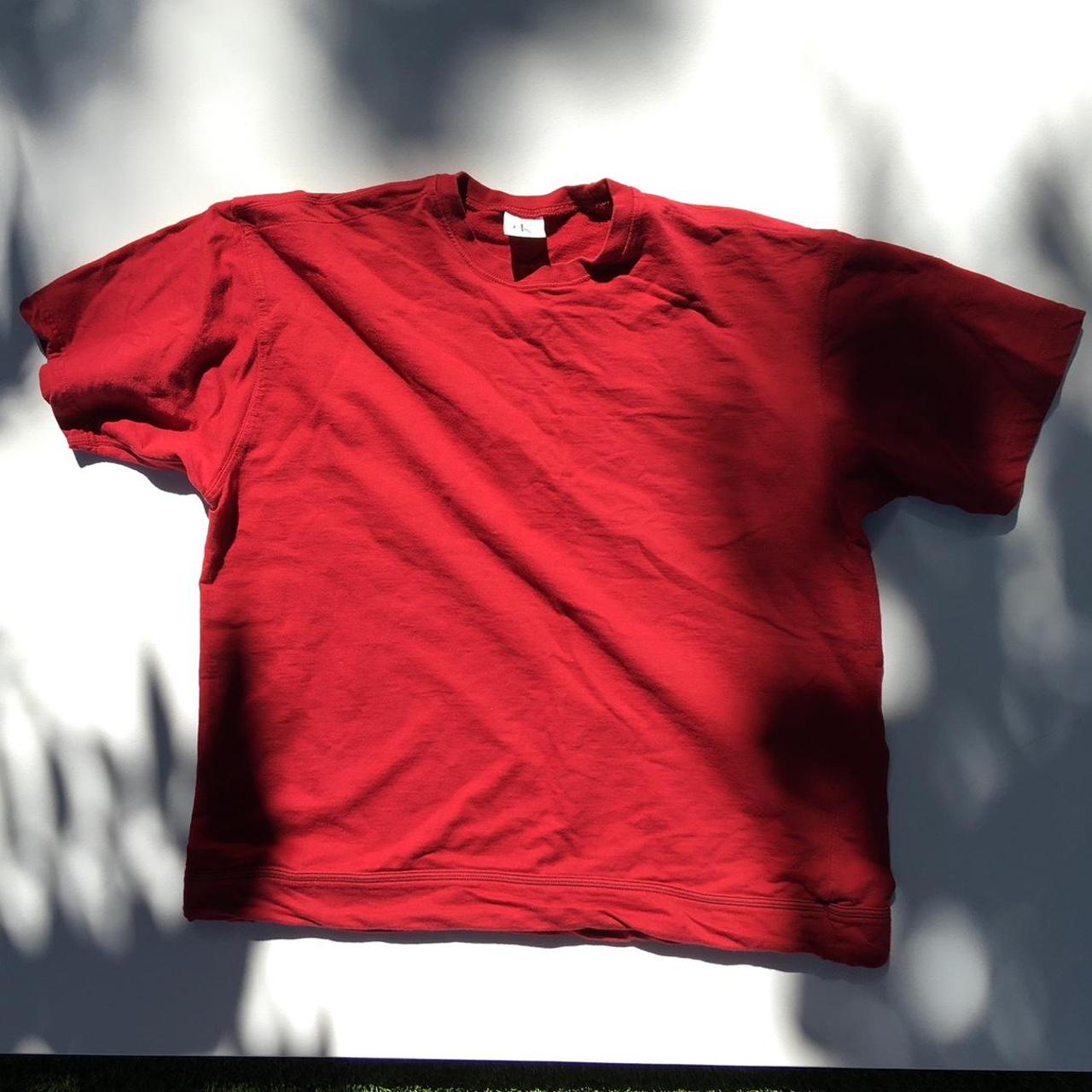 Calvin Klein Men's Red T-Shirt