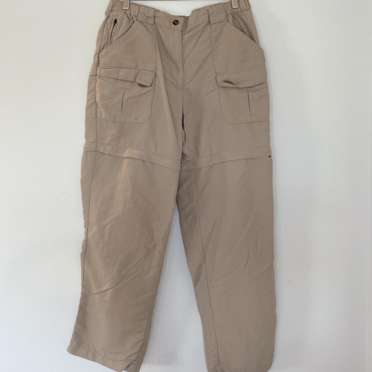 L.L.Bean Women's Tan Trousers | Depop