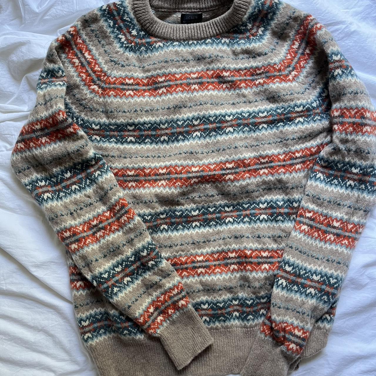 J. Crew Men’s Vintage cheapest 100% Wool Hygge Sweater XL