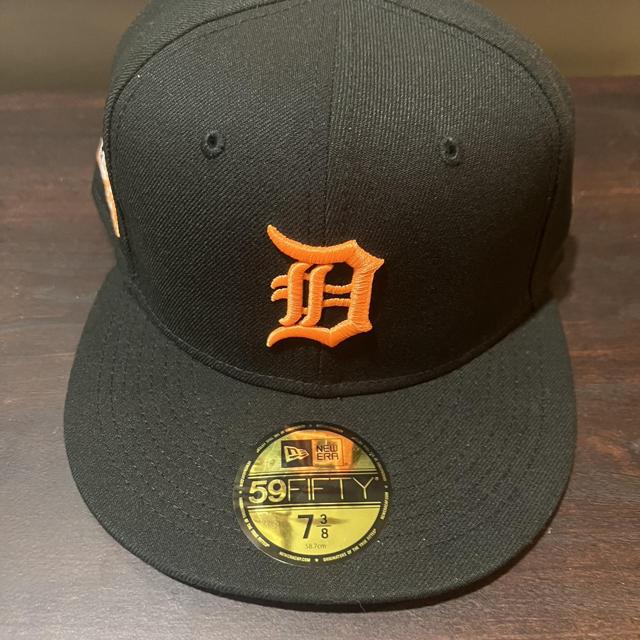 New Era 39Thirty Detroit Tigers Fitted Hat Child - Depop