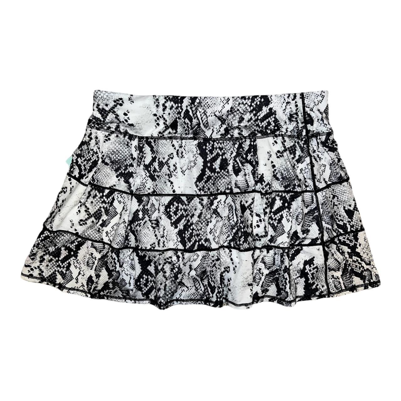 Ideology Women's Printed Plus Tiered Skort, Snake