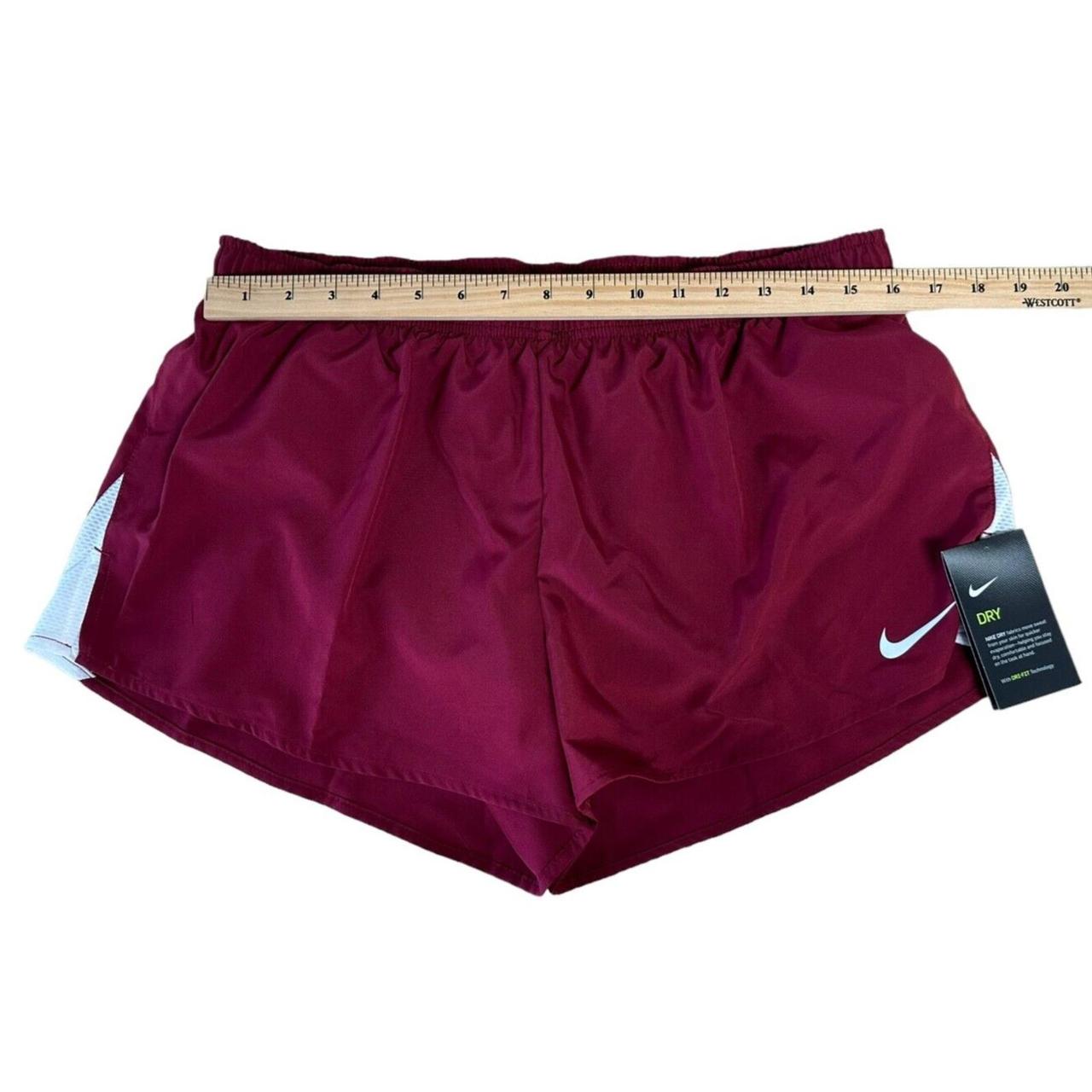 maroon nike shorts womens