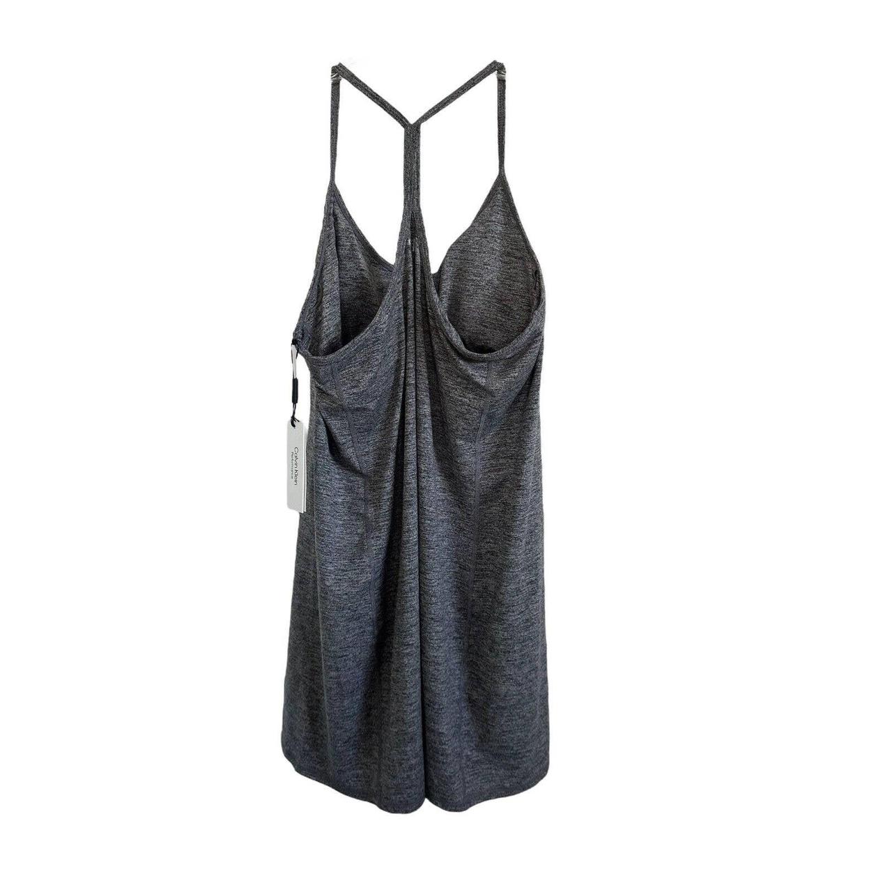 Calvin Klein Women's Performance Strappy Tank Dress - Depop