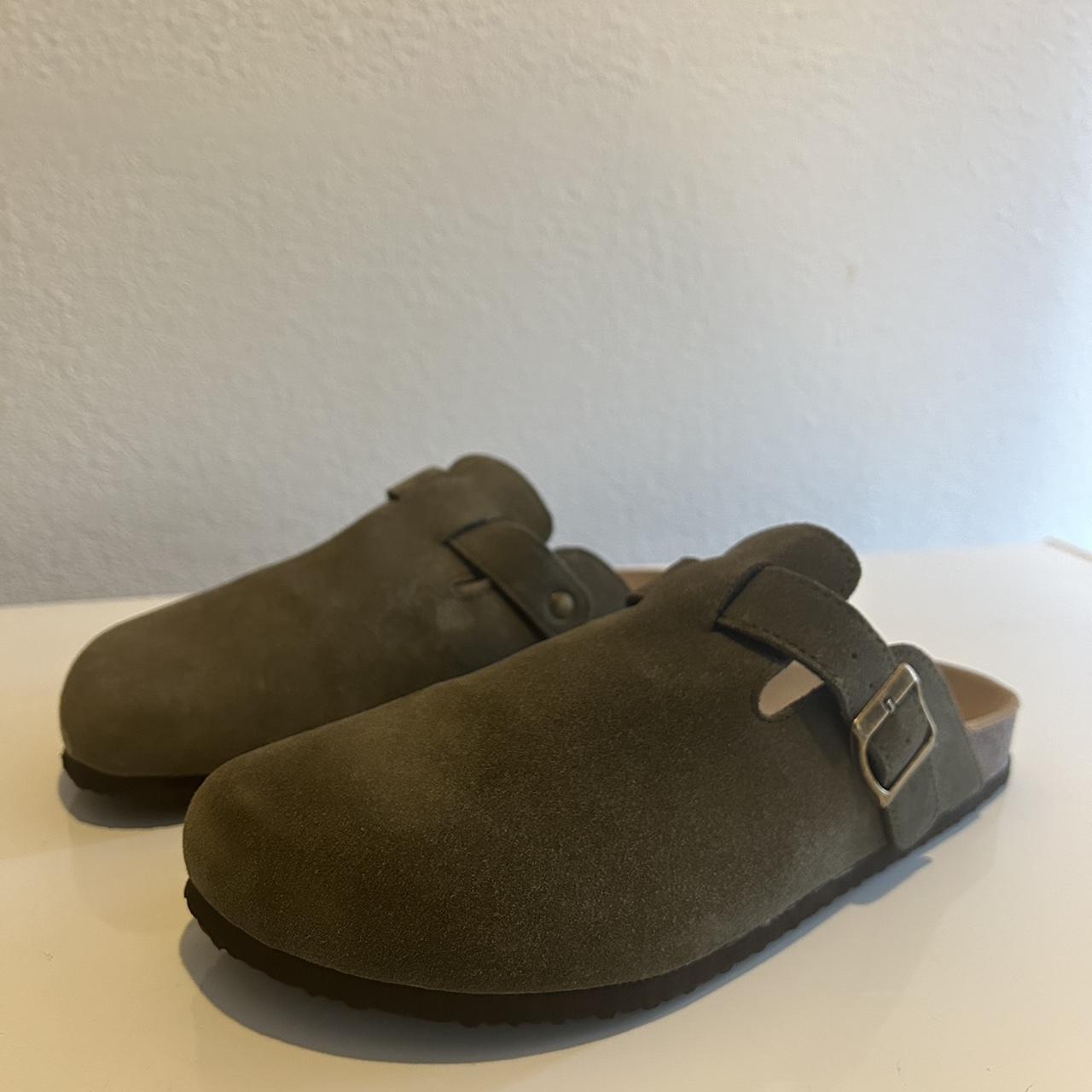 Birkenstock Boston (dupes) Green SIZE: Women’s 11... - Depop