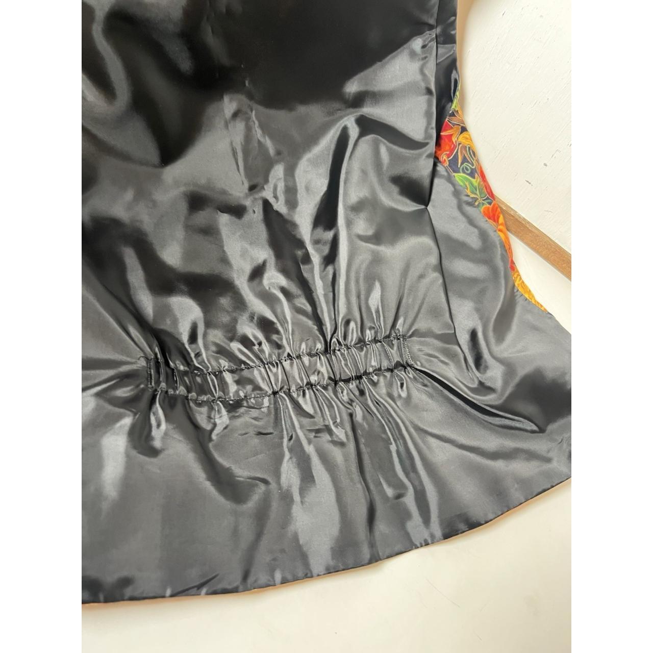 Preloved Women's Vest - Orange/Multi - M – Quirky… - image 6