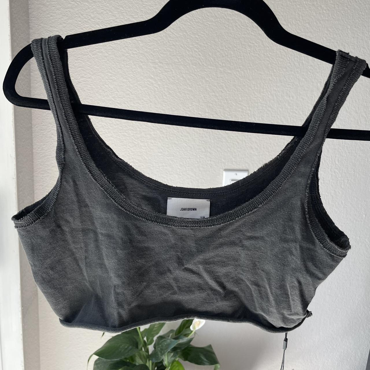 JOAH BROWN BRAND NEW SIZE S/M SPORTY CROP... - Depop