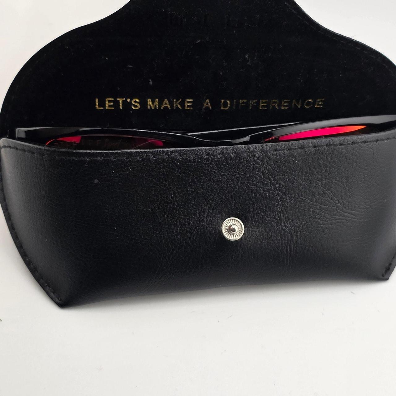 DIFF Men's Square Sunglasses - Black/Red – Diff E… - image 7