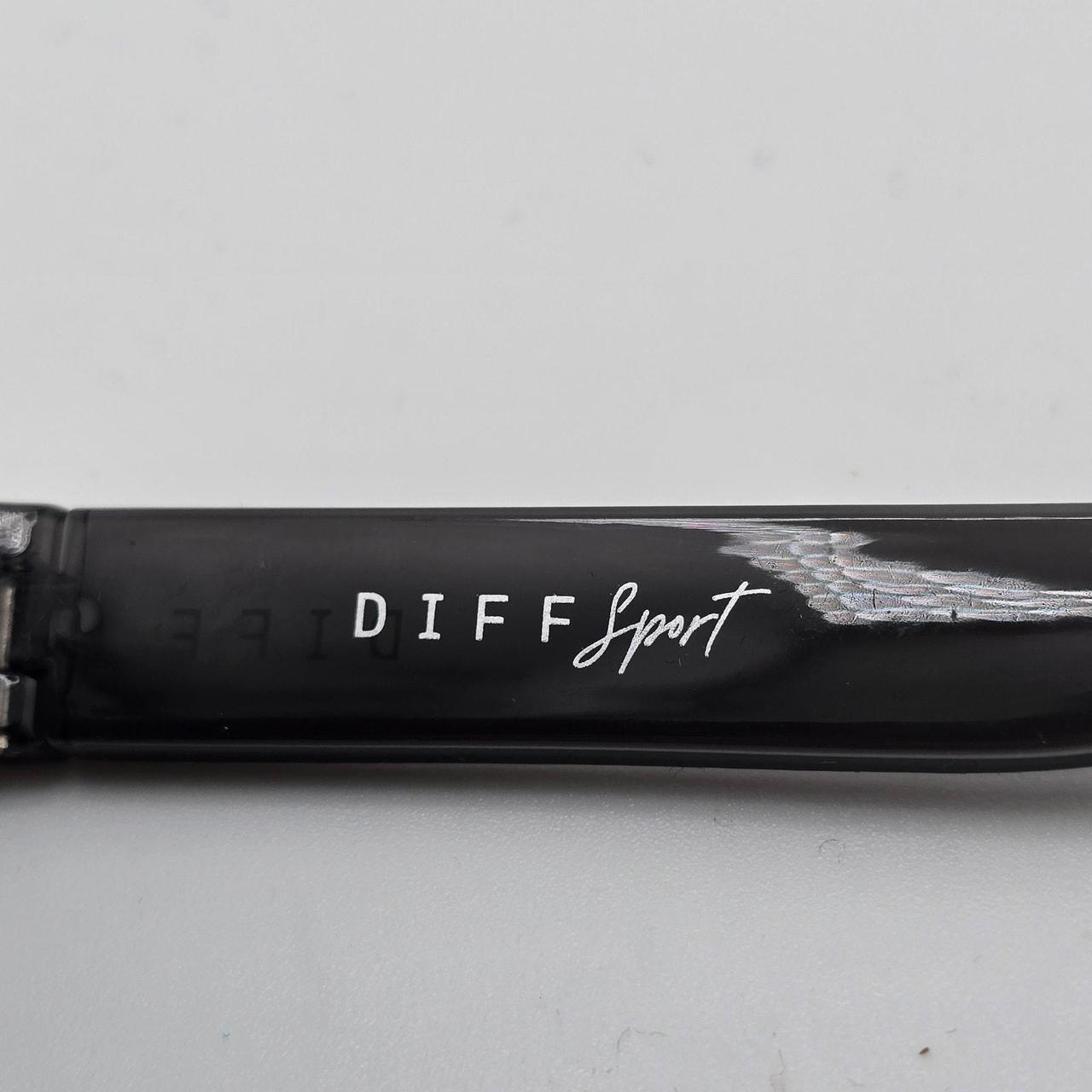 DIFF Men's Square Sunglasses - Black/Red – Diff E… - image 6