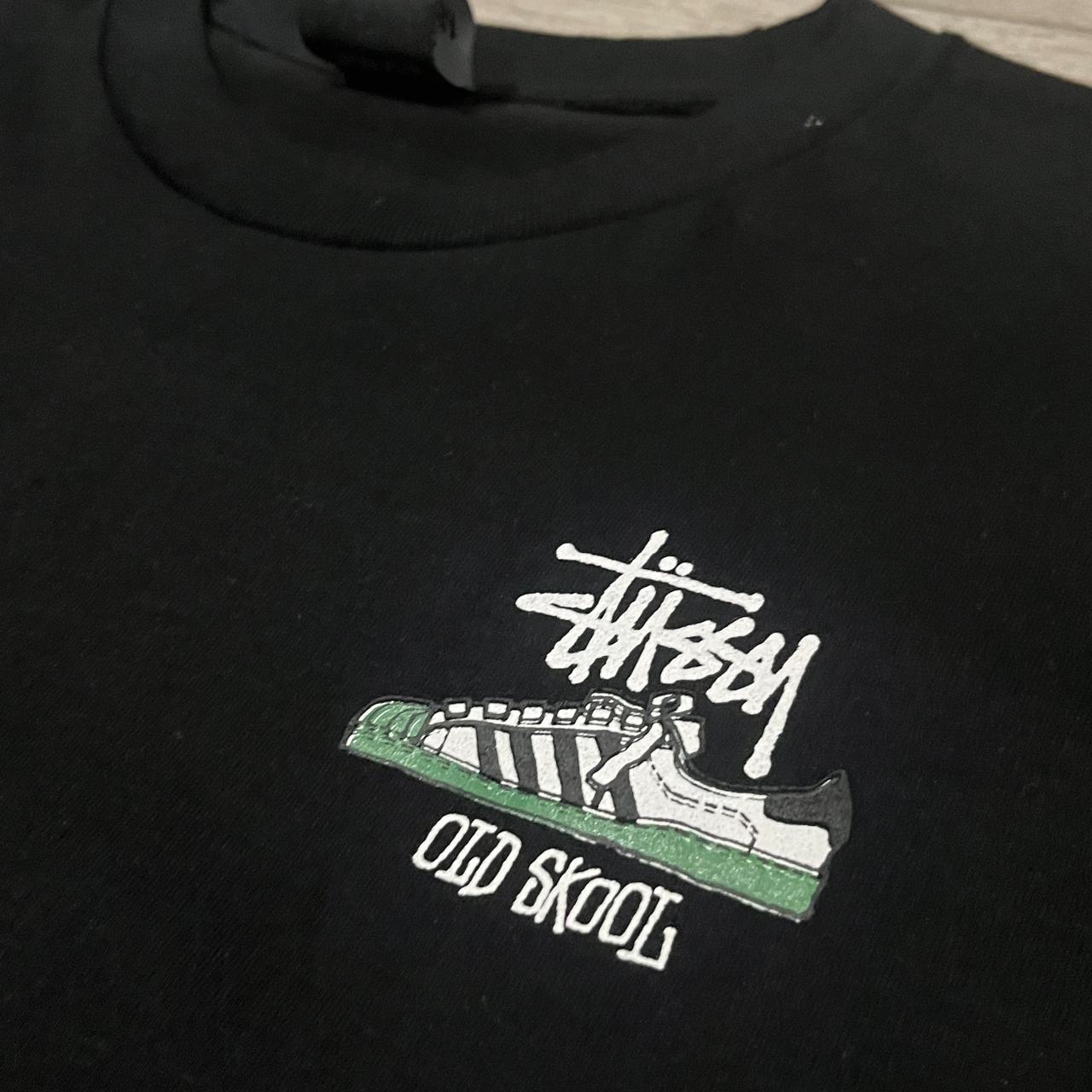 80s old stussy Old Skool Flavor Tシャツ 黒 80〜90'S OLD STUSSY OLD SKOOL FLAVOR T-SHIRTS(オールド