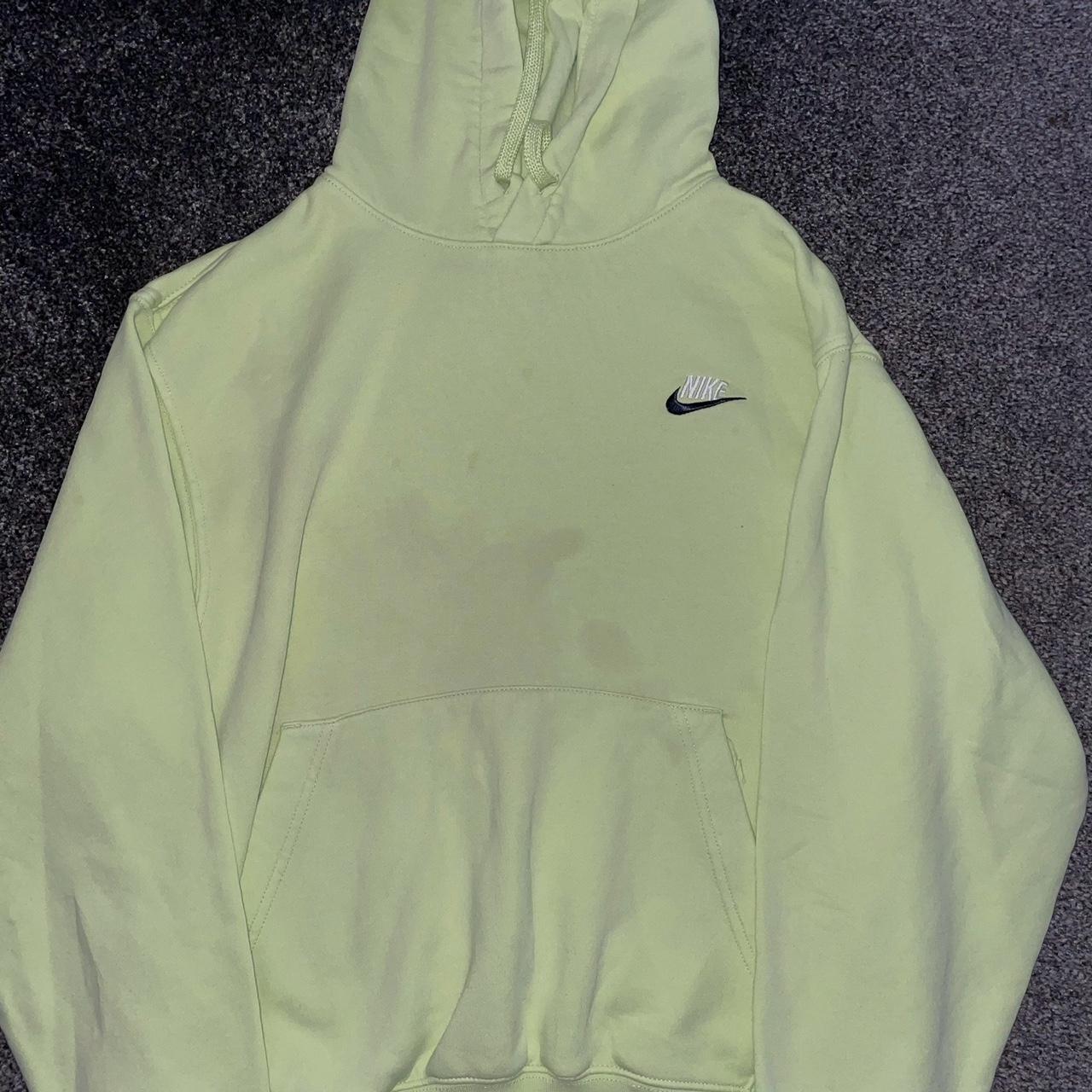 nike lime green sweatshirt