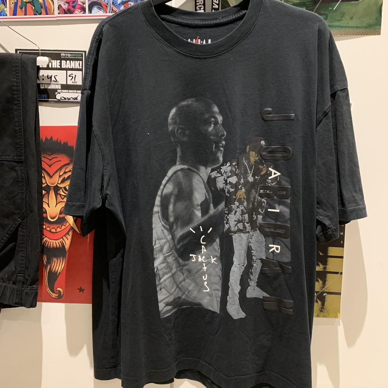 travis scott jordan tee shirt