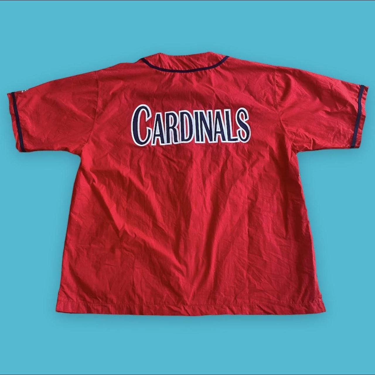 90s St Louis Cardinals Russell Athletic Baseball Jersey Size 