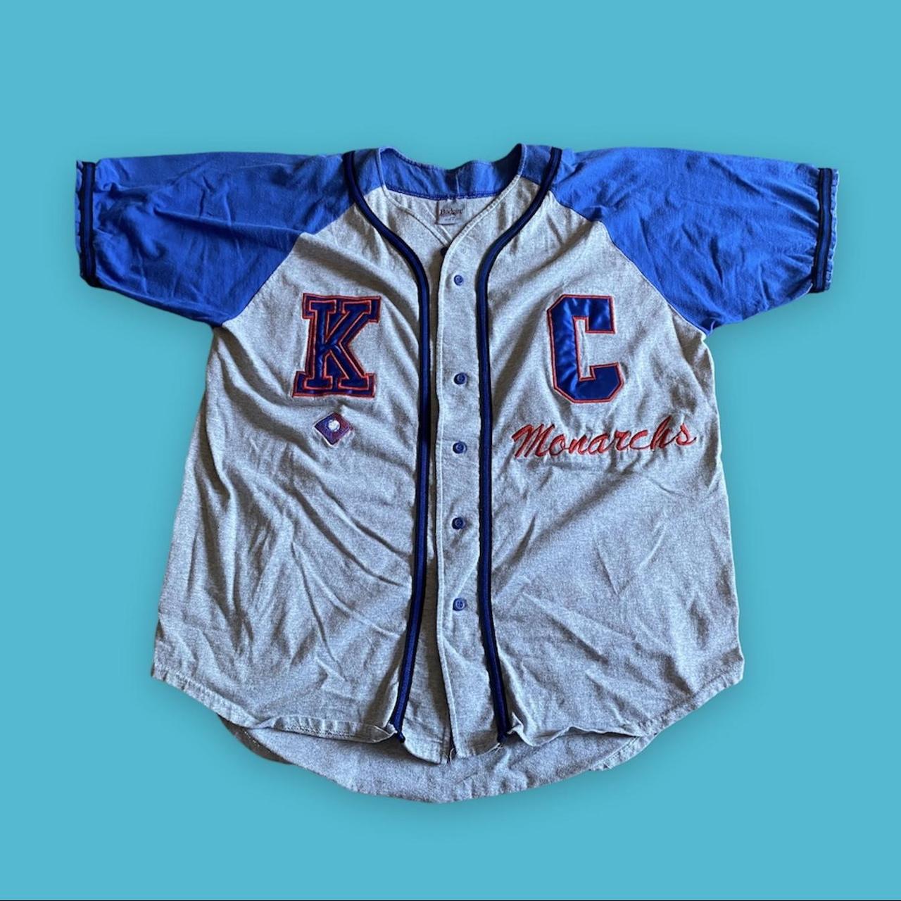 Kansas City Monarchs Vintage 90s Negro League Baseball Jersey 