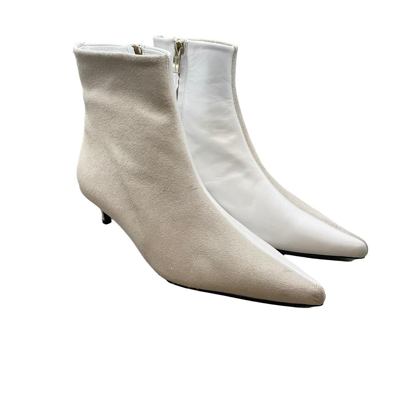 Anine bing hot sale white boots