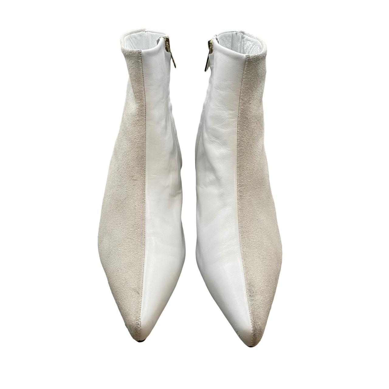 Anine bing store white boots