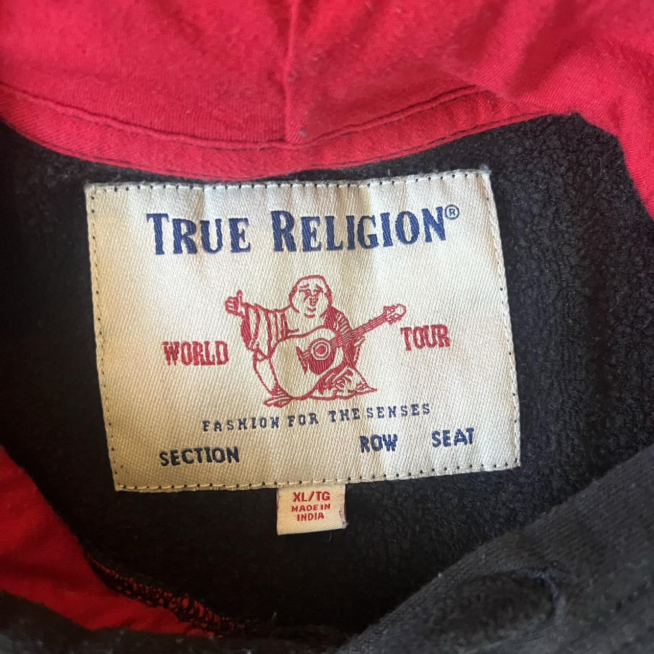 True Religion Bleach Stain on Pocket - Depop