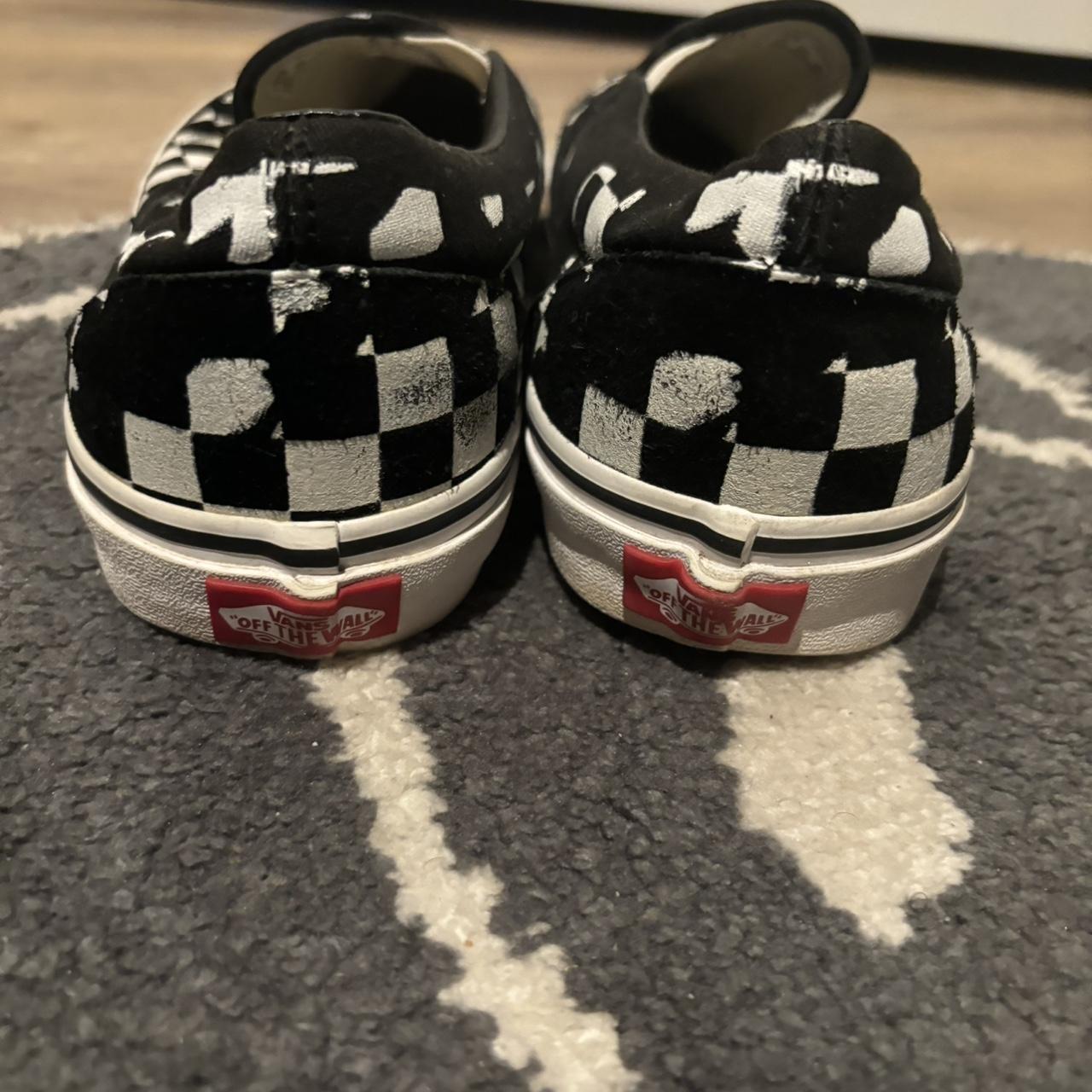 Overprint Vans, Barely worn, good condition