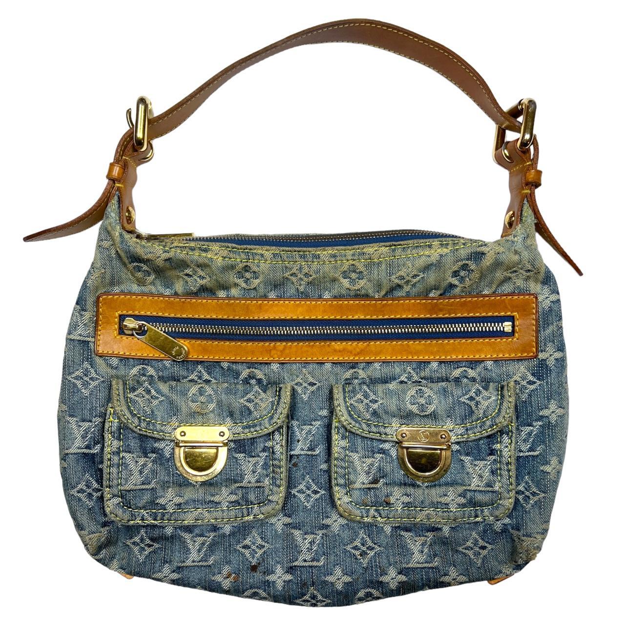 Authentic vintage Louis Vuitton by Marc Jacobs blue... Depop
