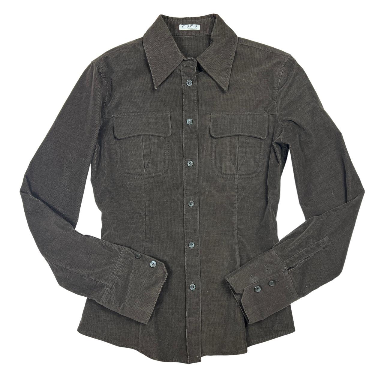 Miu Miu Women's Brown Blouse