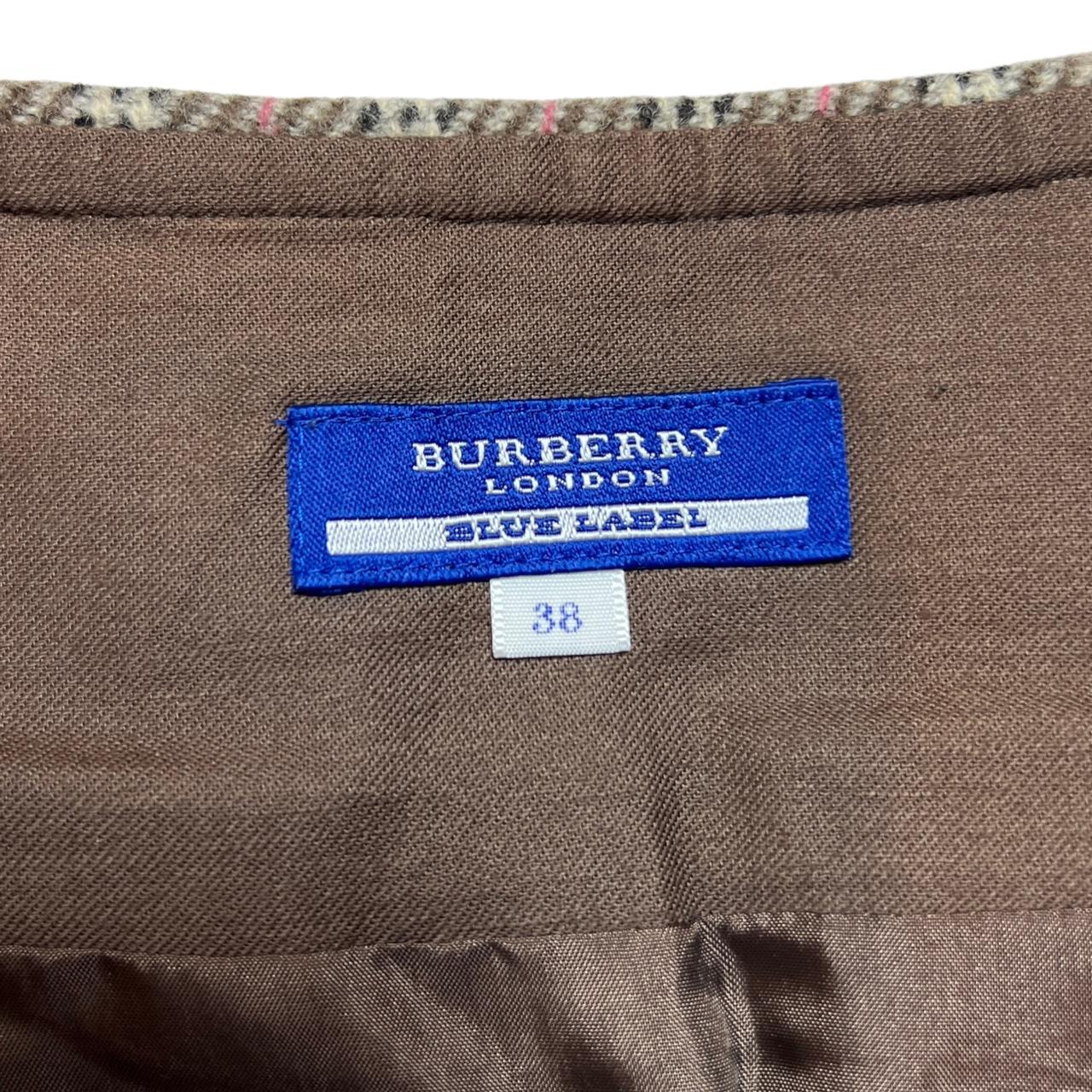Burberry Women's Brown and Pink Skirt | Depop