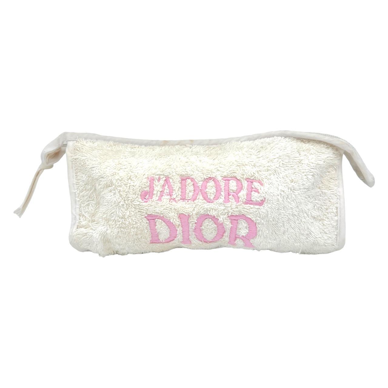 Authentic vintage Christian Dior pink and white - Depop