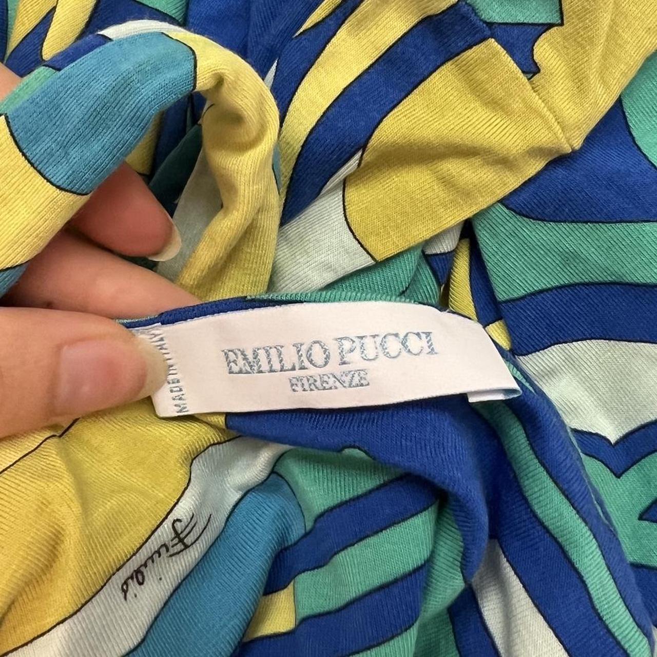 Emilio Pucci Women's Blue and Green Vest (5)