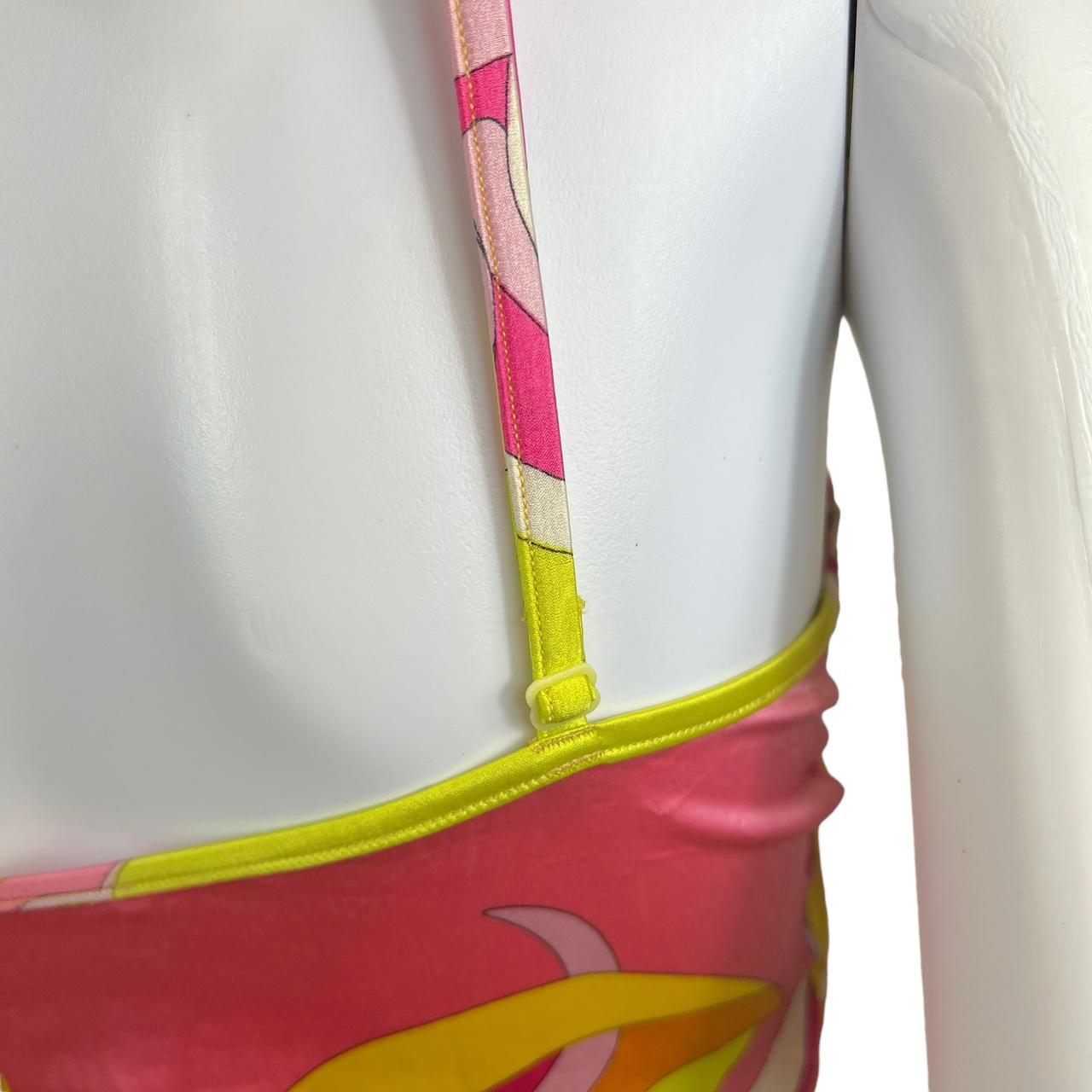 Emilio Pucci Women's Pink and Yellow Vest (5)