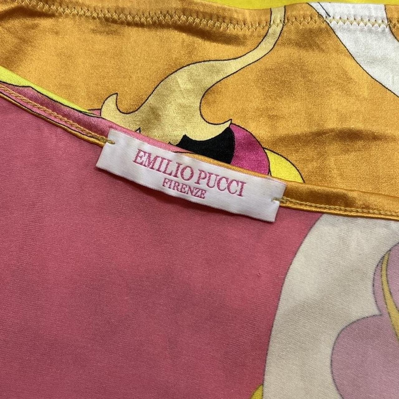 Emilio Pucci Women's Pink and Yellow Vest (8)