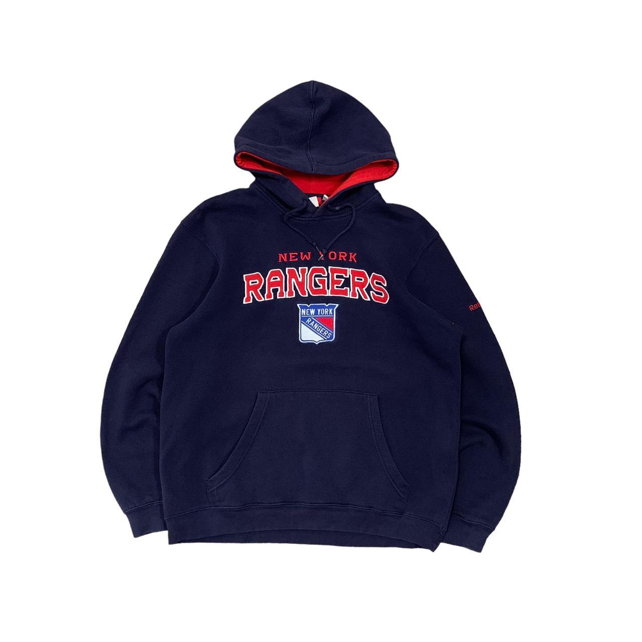 Reebok Face Off “New York Rangers” NHL Hoodie.... - Depop