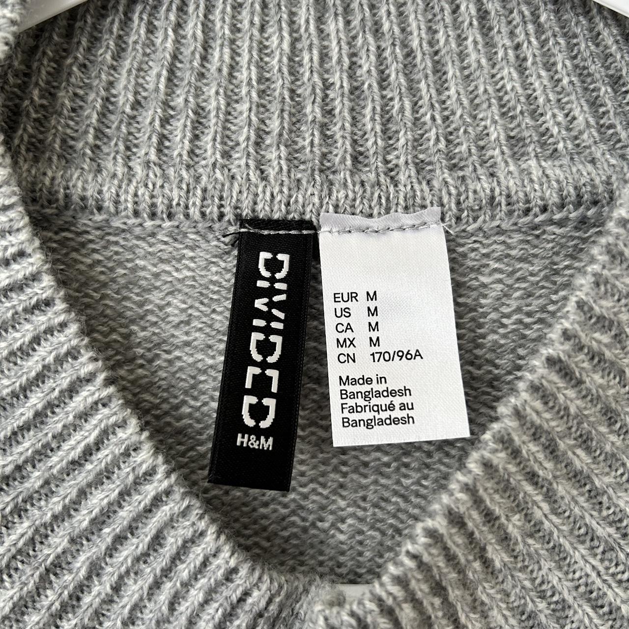 H and clearance m grey jumper