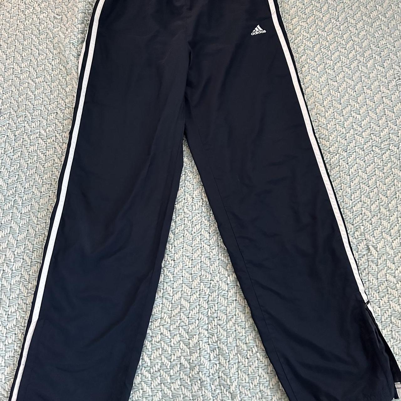 ADIDAS TRACK PANTS vintage adidas track pants fits... - Depop