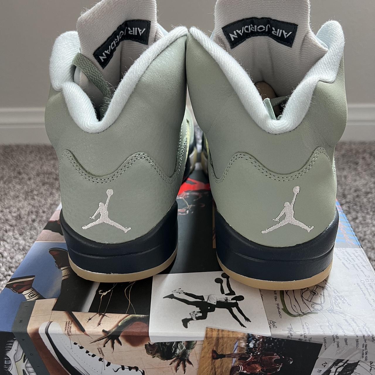 Air Jordan 5 Jade Brand New Deadstock Mens Size 8.5 - Depop