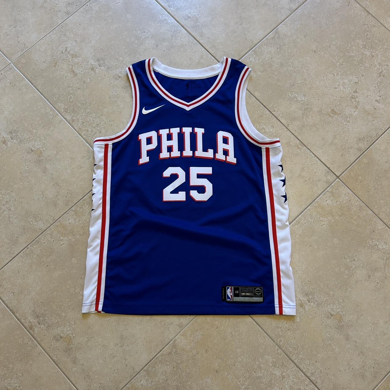 Ben Simmons 76ers Jersey Size L Excellent Used... - Depop