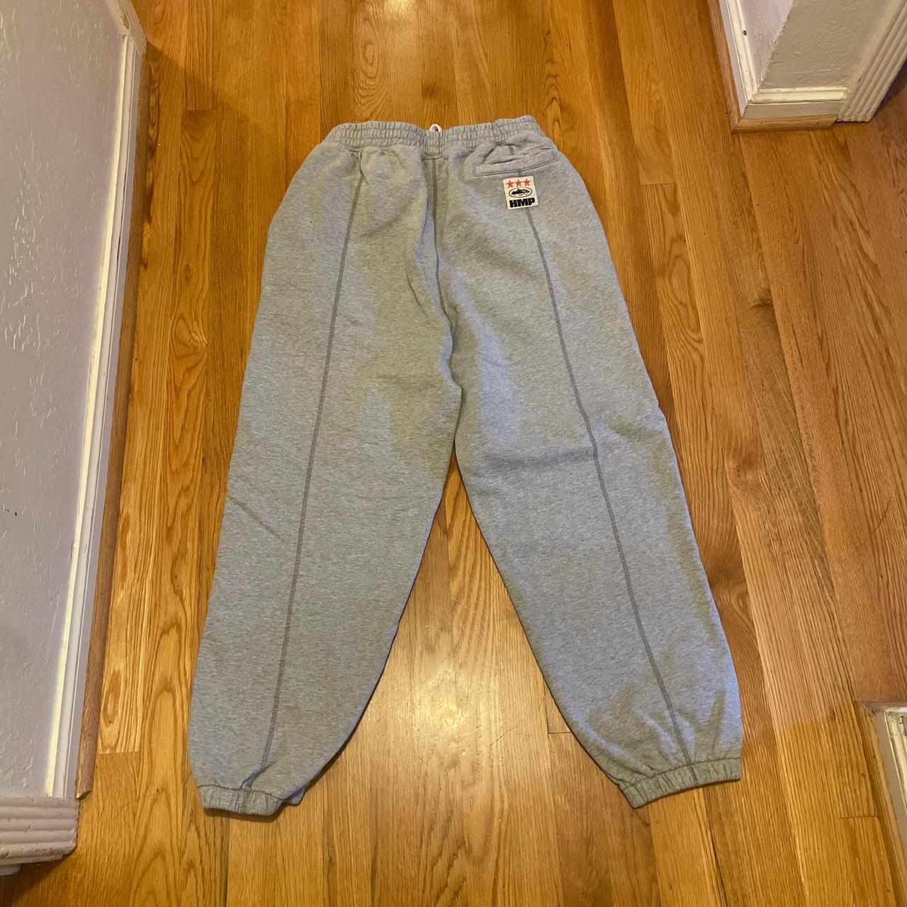 Corteiz HMP V2 Sweatpants/Joggers Grey Size Medium | Depop