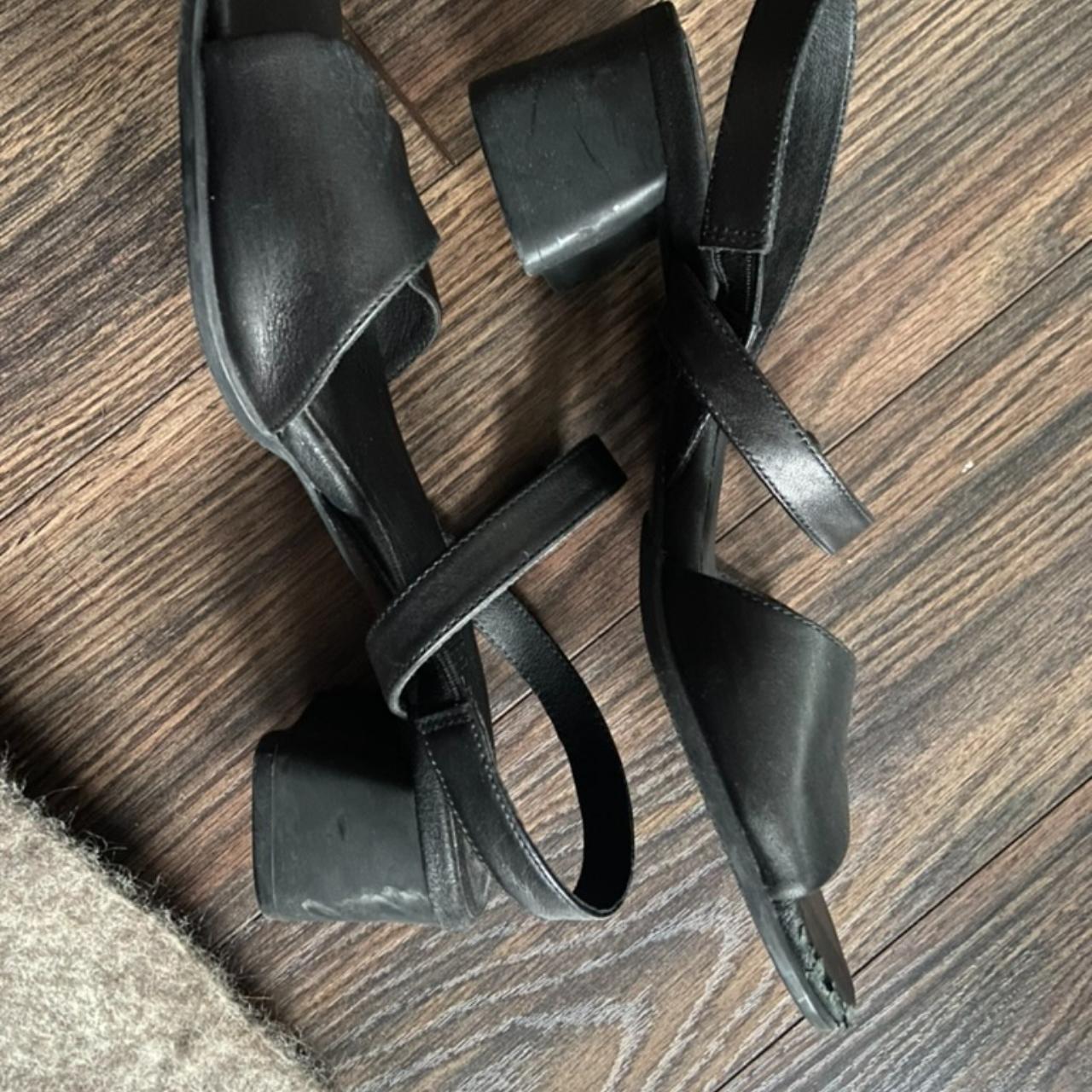 Camper Women's Black Sandals | Depop