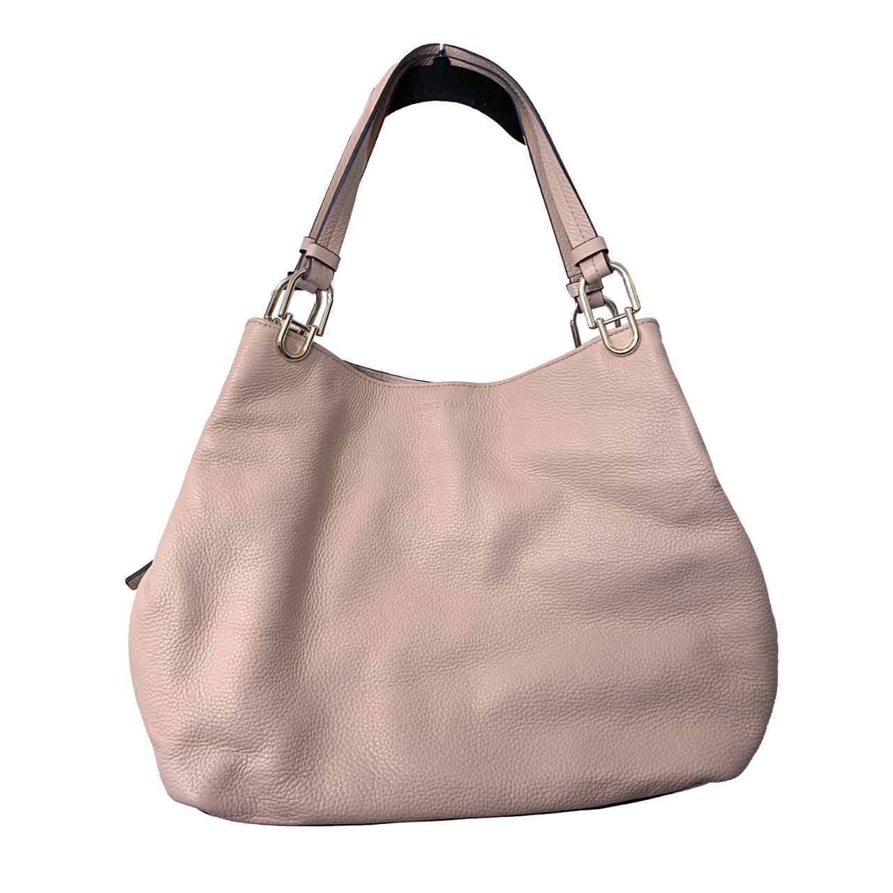 Vince Camuto Blush Pink Leather Handbag. Gorgeous... - Depop