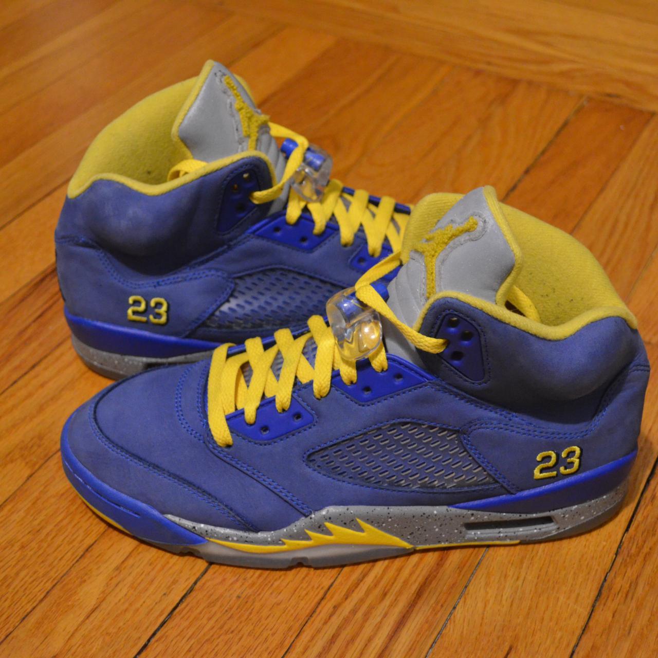 Retro 5 blue and shop yellow