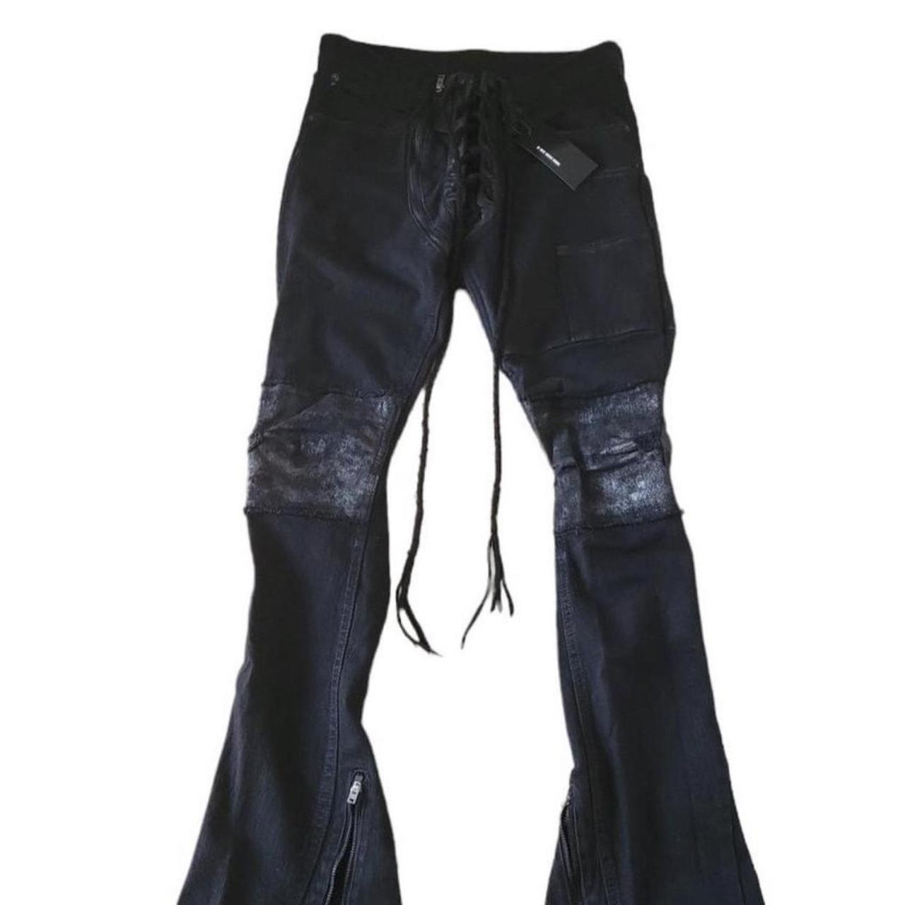 Ifsixwasnine sbcm lace up denim , Size 29, waist is...