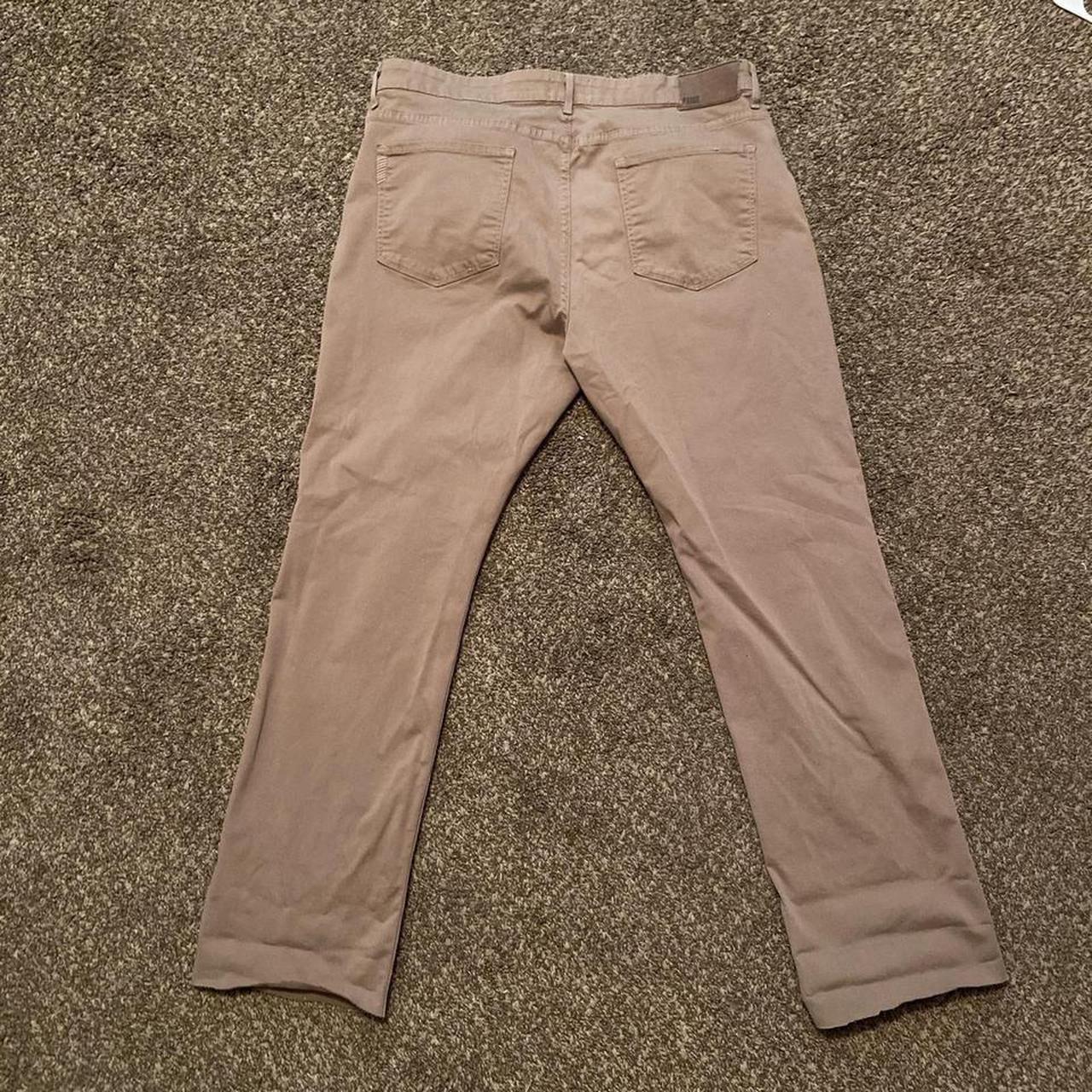 PAIGE Men's Brown Trousers Depop
