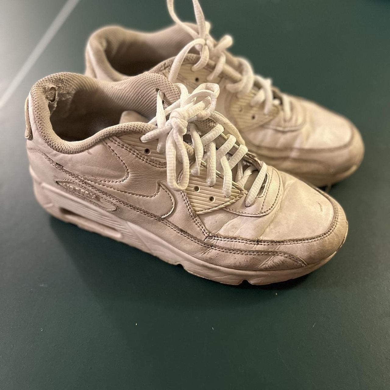 junior air max 90 leather trainer