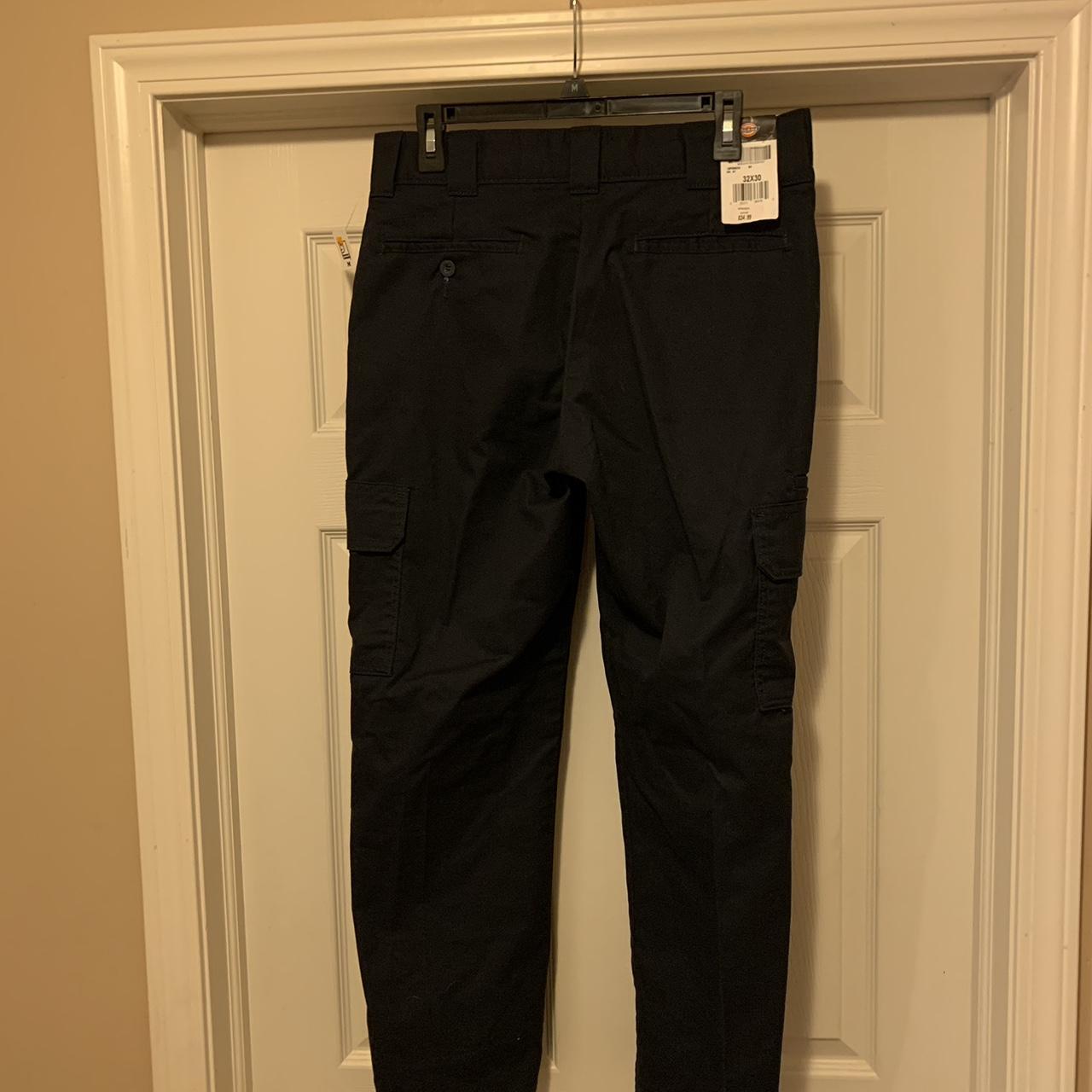 Dickies Navy Cargo Pants Year 2016. Tagged a size - Depop