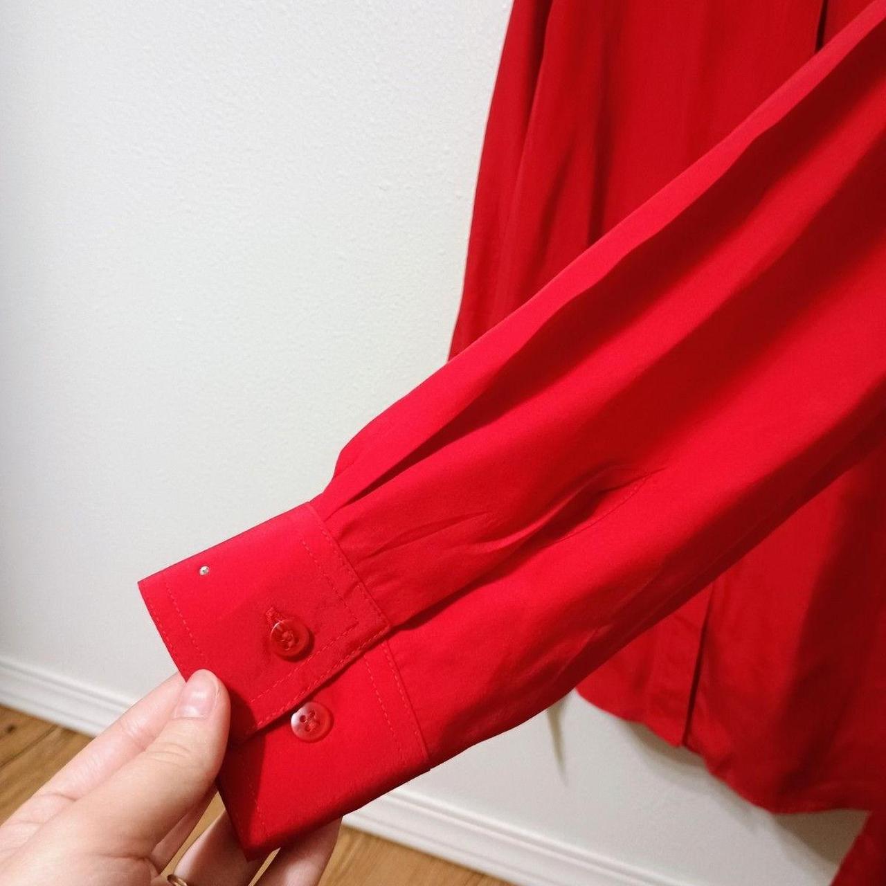 Source Unknown Women's Top - Red - M – This vinta… - image 5