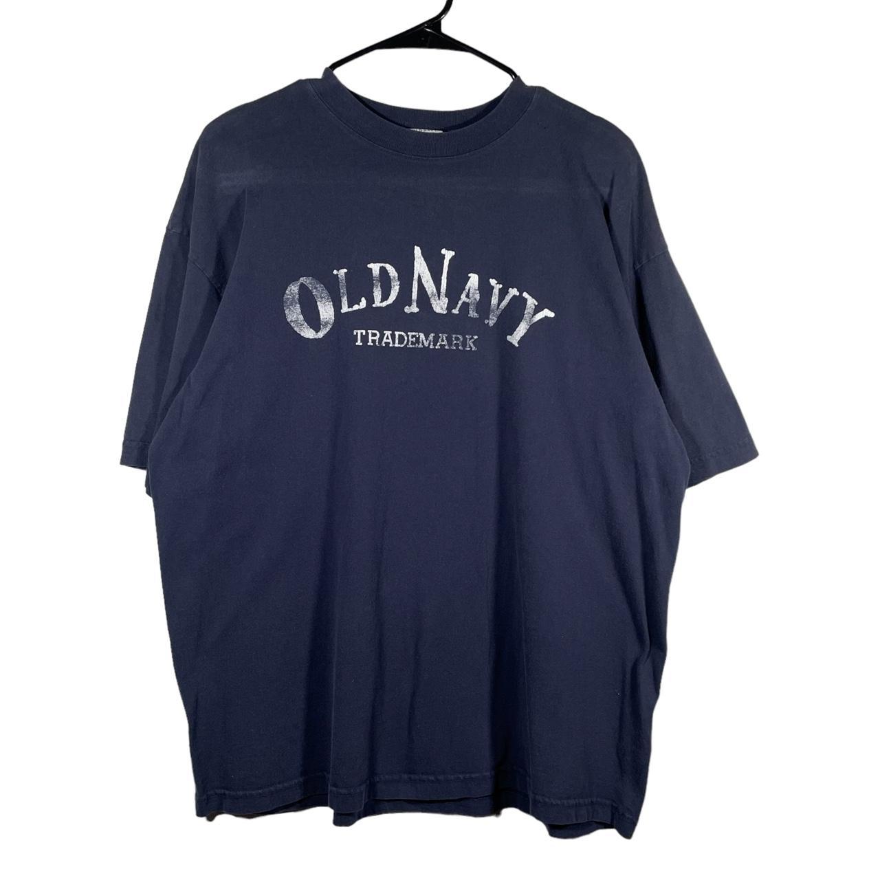 Vintage 90s Old Navy Trademark Spell Out T Shirt...