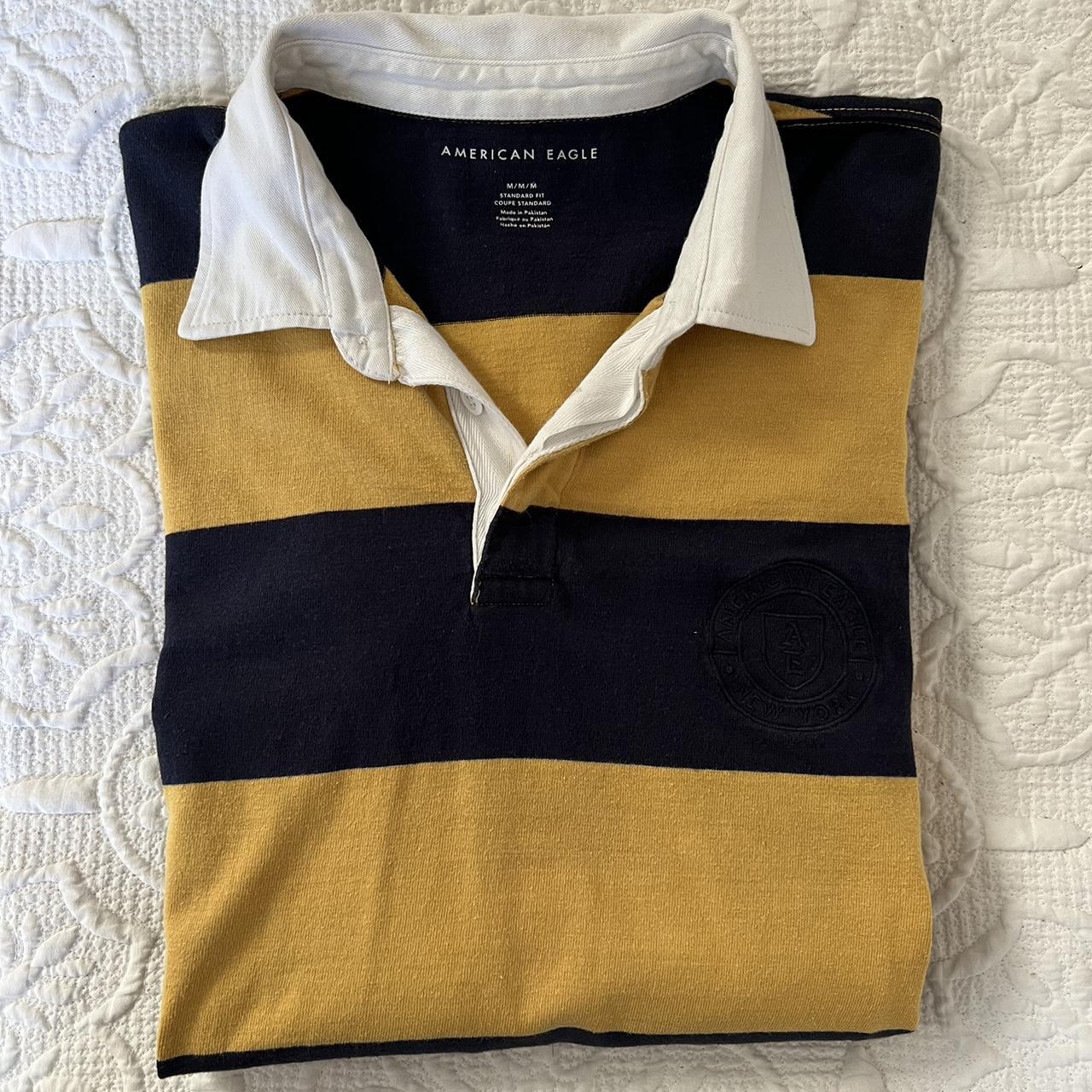 American Eagle rugby jumper Size Medium (will fit a... - Depop